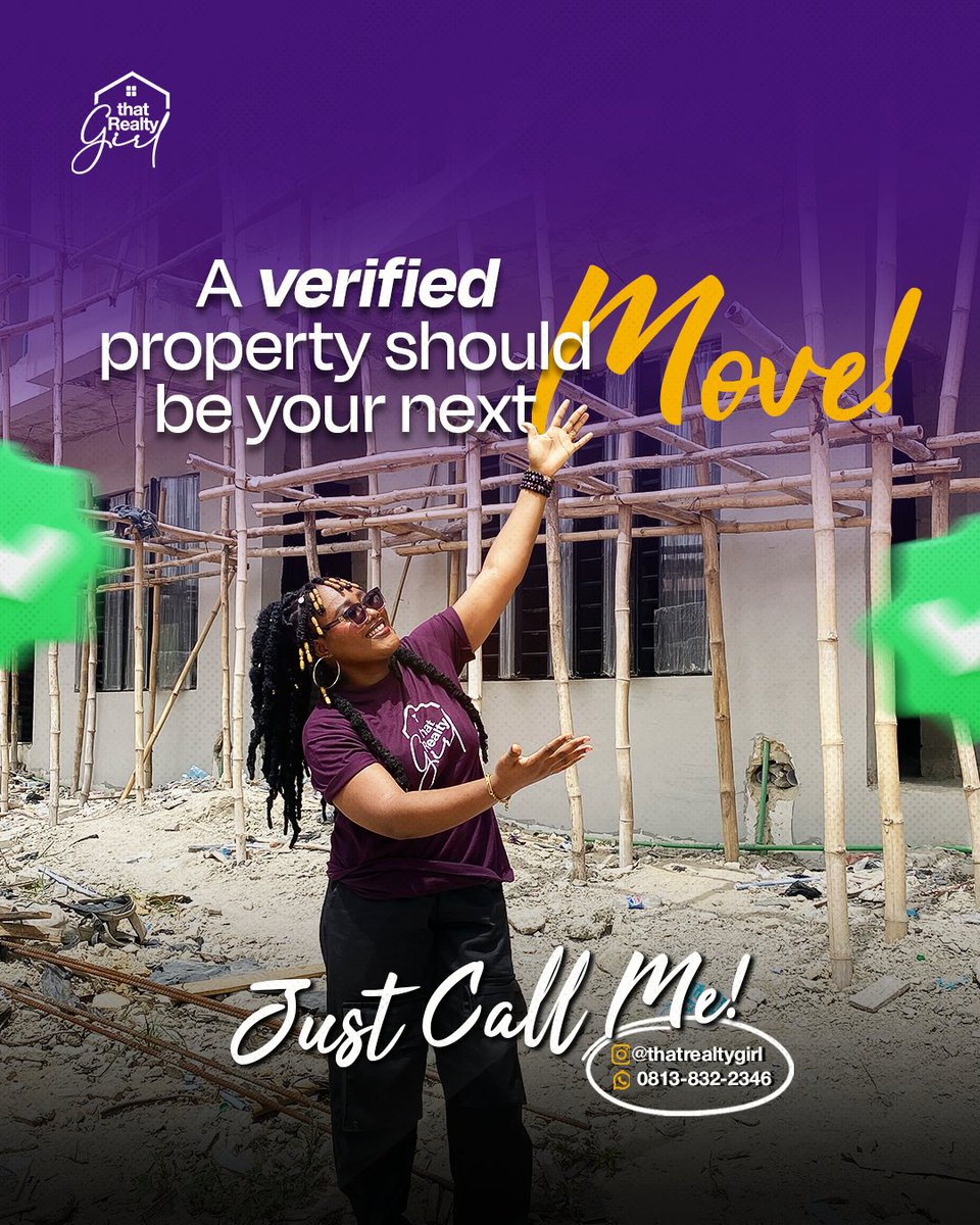 thatrealtygirl's tweet image. I don’t just sell properties—I help you make the right move. 💼✨ Call me!💜

#realtor #realestate #property #investment