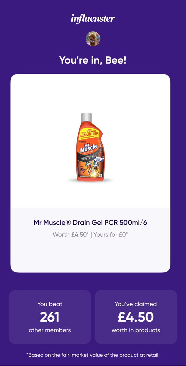bamblolo's tweet photo. Thanks # influenster https://t.co/k4BmjNcmKm