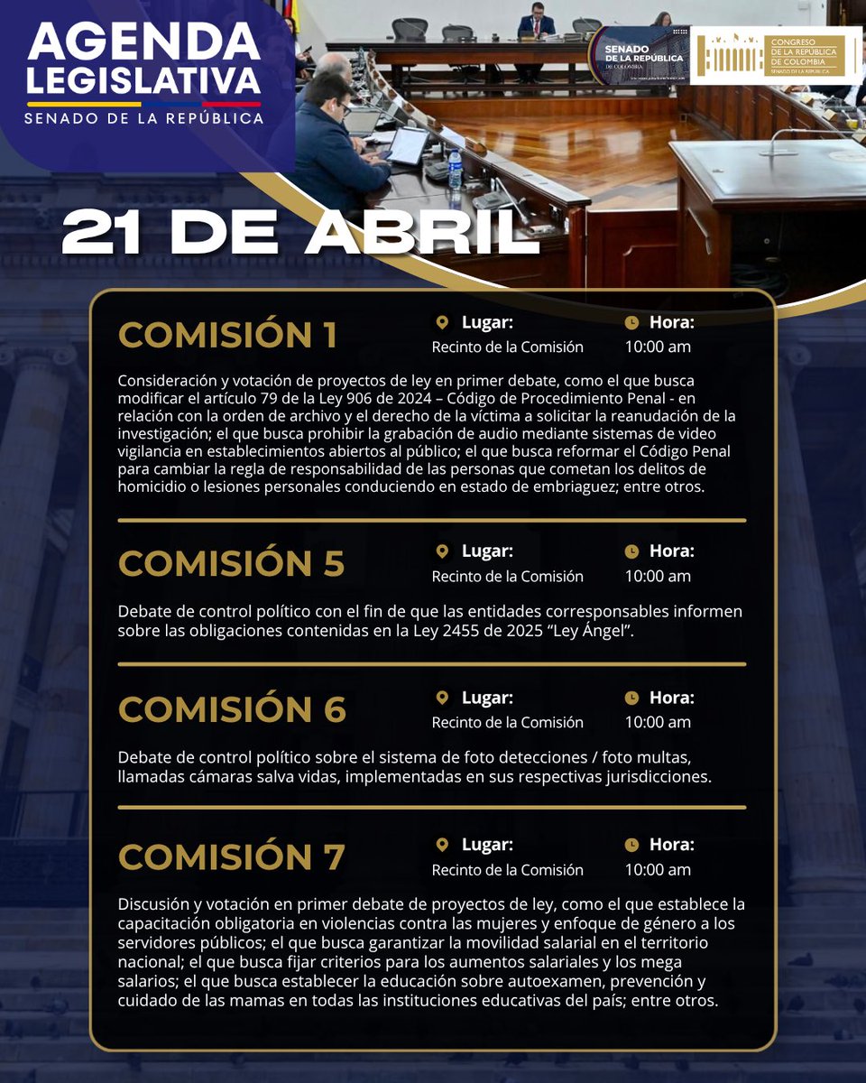 Senado de la República 🇨🇴 tweet media
