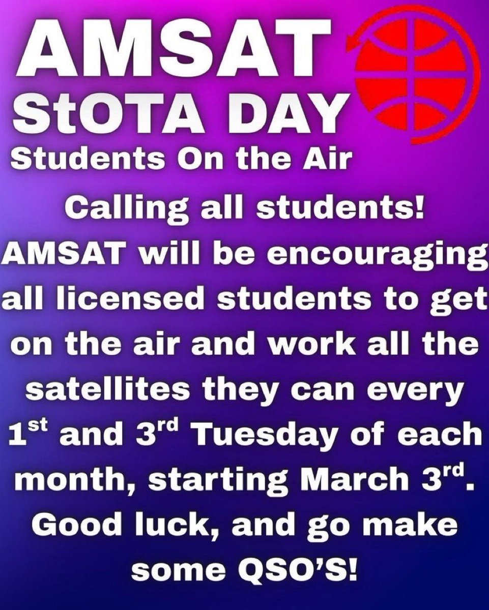 AMSAT tweet media