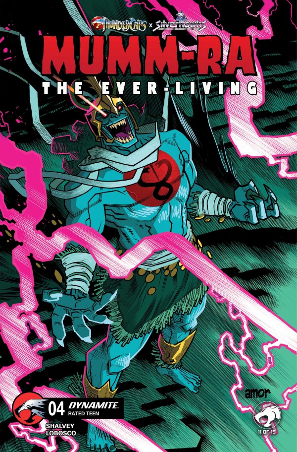 JohnAmor's tweet photo. MUMM-RA The Ever Living #4
Cover art by me

Cartoon villains are endless fun to draw, and the undead druid priest of Third Earth is certainly no exception. Issue 4 coming in July from the fine folks at @DynamiteComics 

OA available soon via @nextcomicart 

#thundercats #mummra https://t.co/ZhJJSKa0mJ