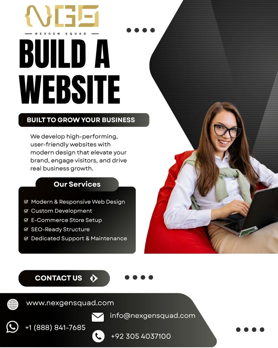 nexgensquad1's tweet image. Your website should SELL, not just sit online 💻

We build:
✔ SaaS-ready platforms
✔ Scalable web apps
✔ SEO-optimized sites
Ready to grow? 🚀
#WebDevelopment  #SaaS #StartupTips  #TechTools