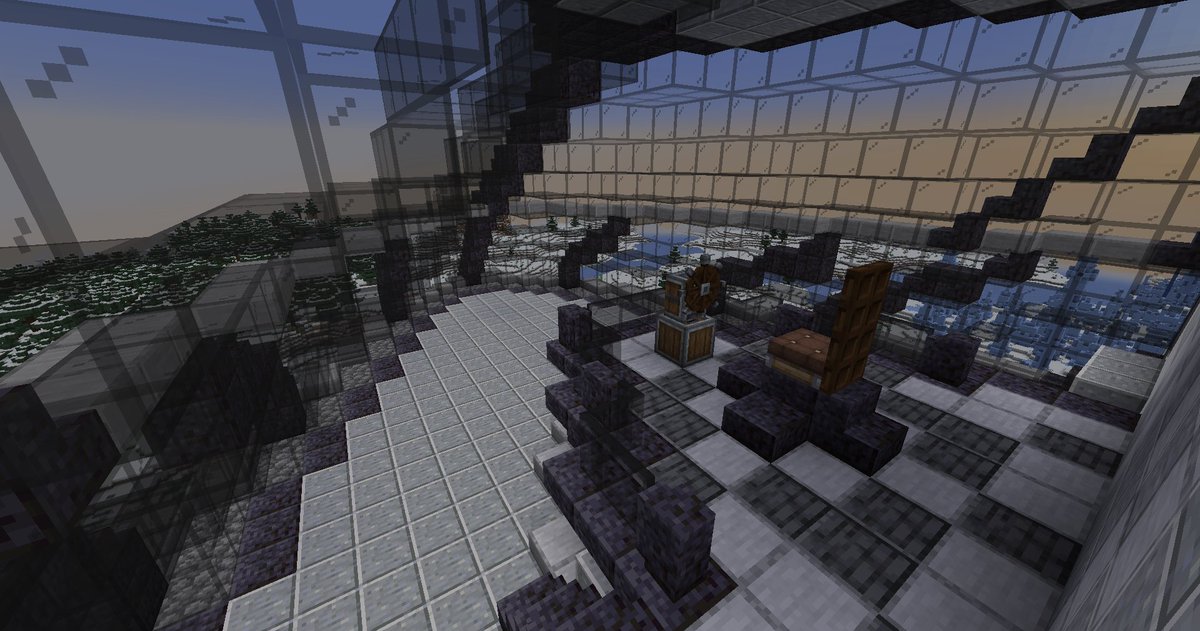 LeptonBuildings's tweet image. 【マイクラ】
新大型飛行船の操縦室の様子。
中央の運転席の上部に自動制御のための回路室を設ける予定です✈️🖥️⚡️

#Minecraft #MOD #CreateAeronautics