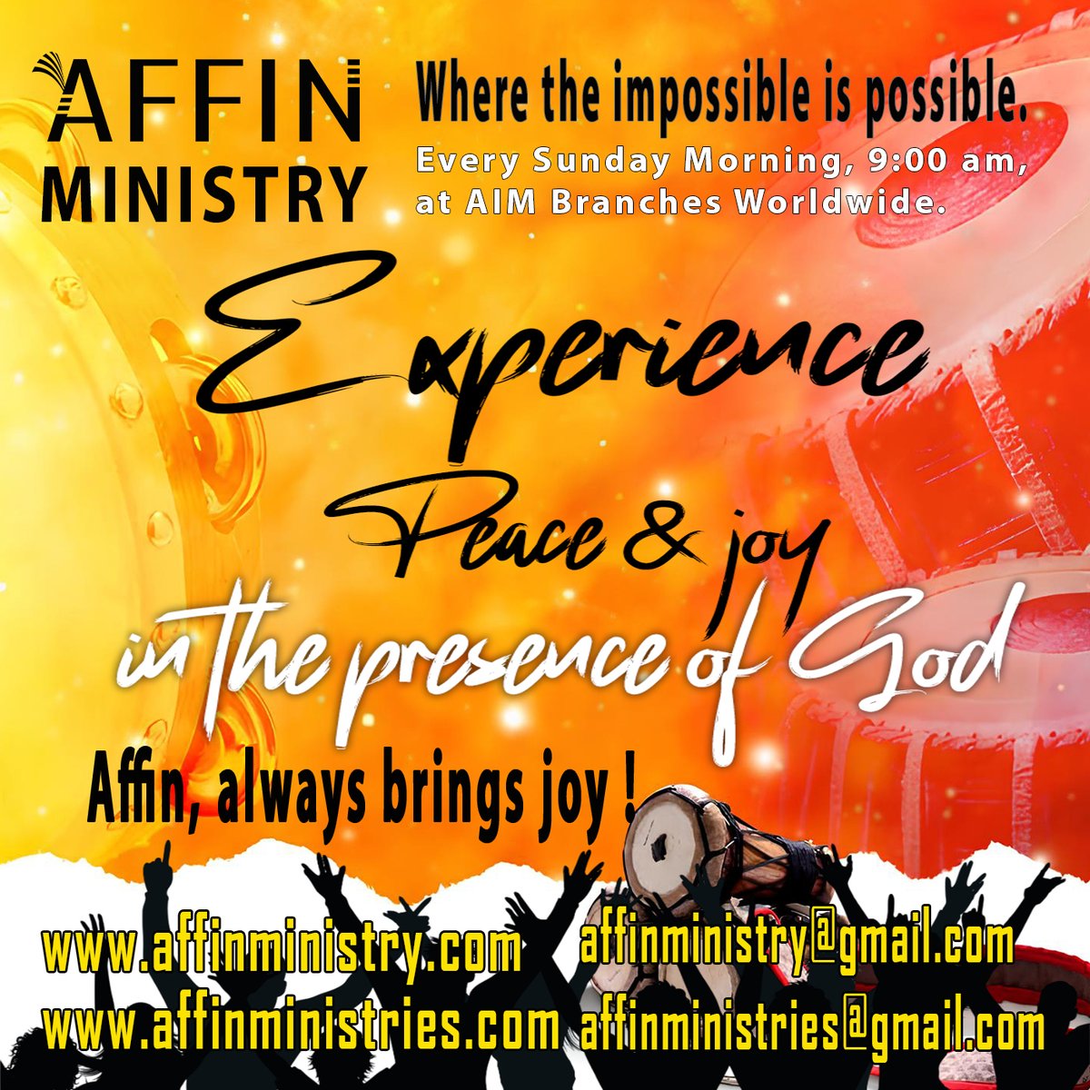 AffinKingdom's tweet image. Faith knows no borders. Affin International Ministry is dedicated to uplifting hearts worldwide.

#AffinInternational #FaithInAction #fypシ゚viral