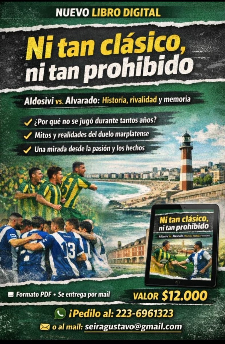Ni clasico ni prohibido ...
Cuando no hay nada de clasico y no se jugaba por realidades diferentes 
Imperdible documento creado por la persona que mas sabe de Aldosivi, <a href="/GustavoSeira/">Gustavo Seira</a>