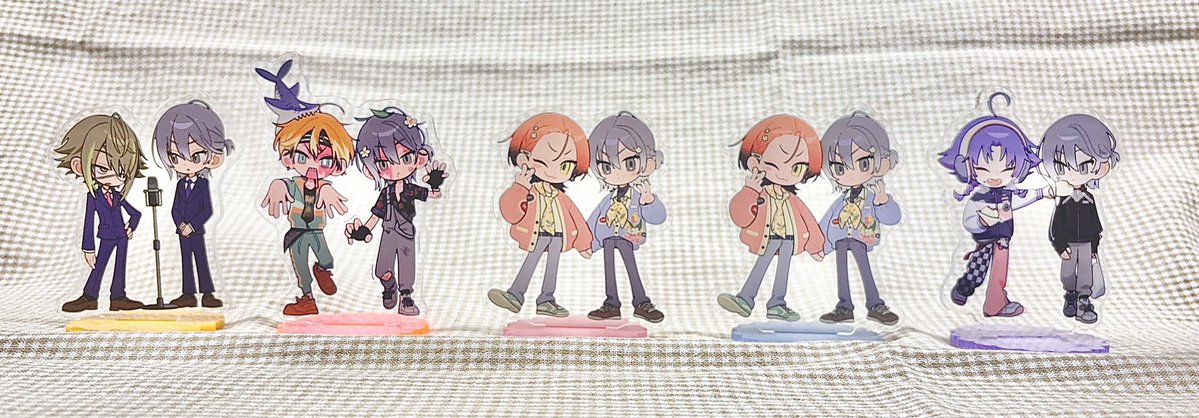 ピント終わってますが並べるとこんな感じ