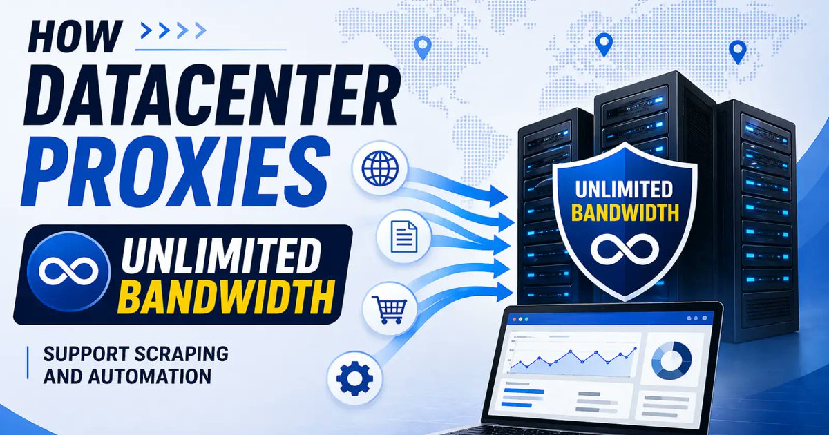 digitfeast's tweet photo. How Datacenter Proxies Unlimited Bandwidth Support Scraping and Automation
https://t.co/Q1j0Dq50Mv
#automation #proxies #scraping https://t.co/NfOvA1krwV