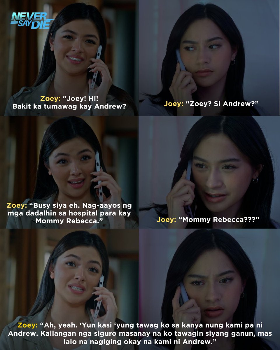 GMADrama's tweet photo. WOW! Medyo assumera si ate mo girl Zoey! π¬
#NSDTrustIssues #NeverSayDieGMA https://t.co/QqcAWnhl5T
