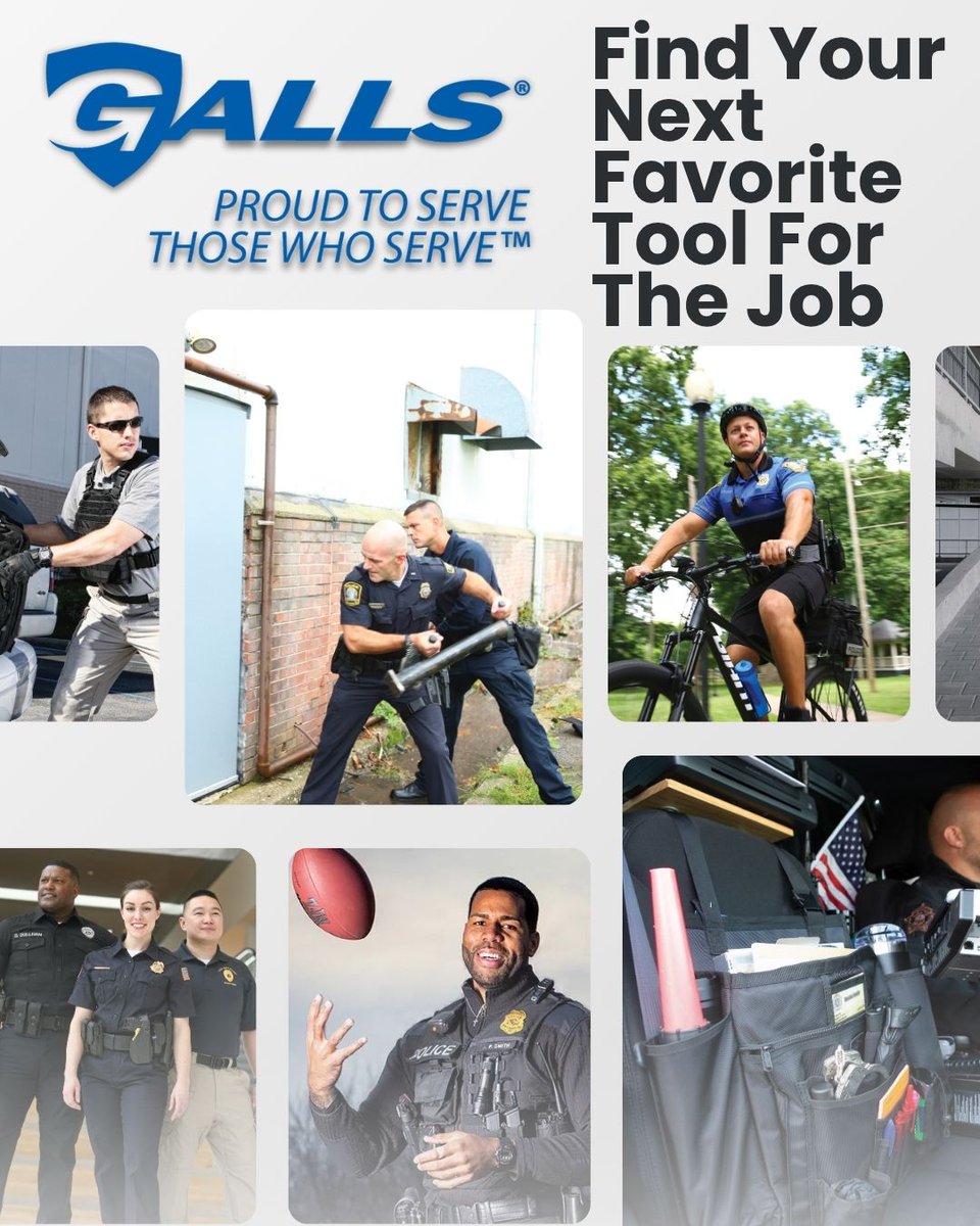 bluelivesmtr's tweet photo. Whatever tasks, adventures, or chaos your shift brings, @gallsauthority has the gear you need to get through it all! Start shopping now and be ready for anything with top quality gear!

https://t.co/Z3z1tMaL7b

#GALLS https://t.co/XpJA4cAvob
