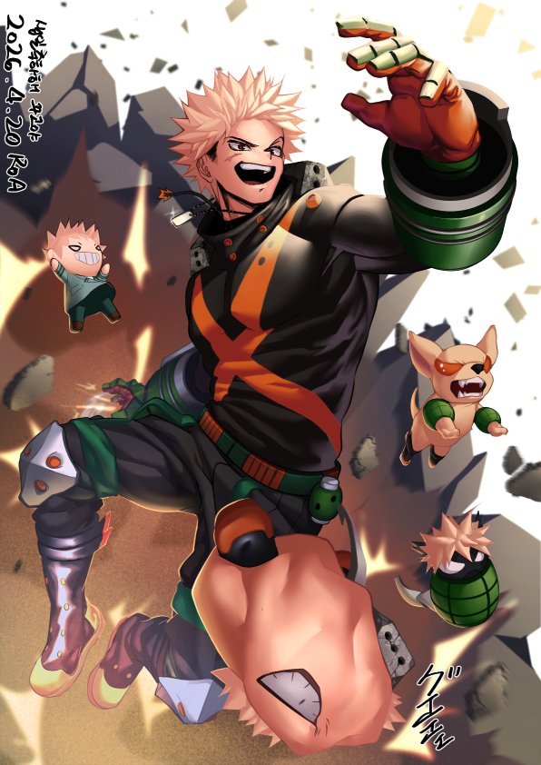 하루늦어졌지만 생일축하해 꾸고야😂❤️

#爆豪勝己誕生祭2026