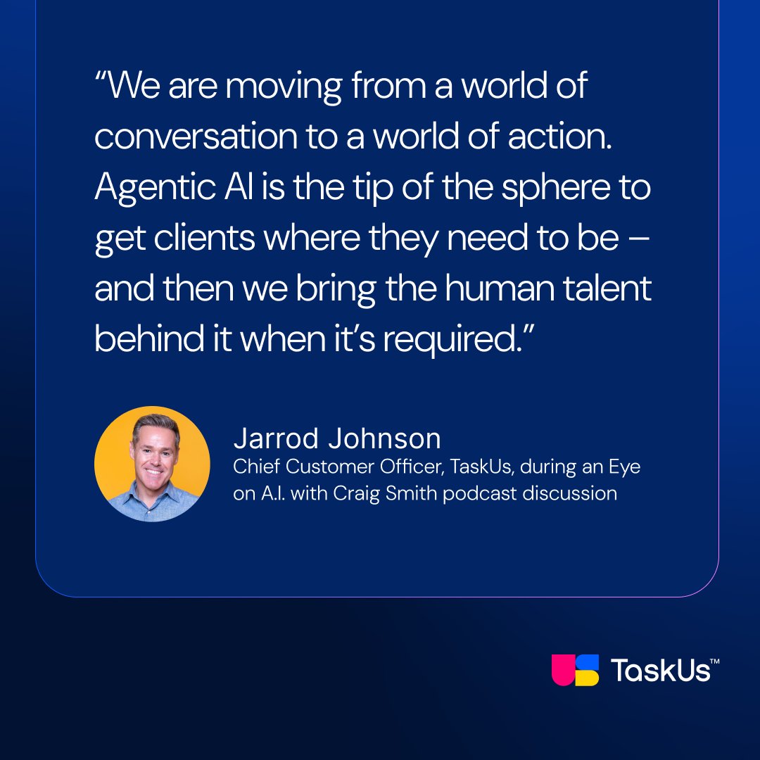 TaskUs tweet media