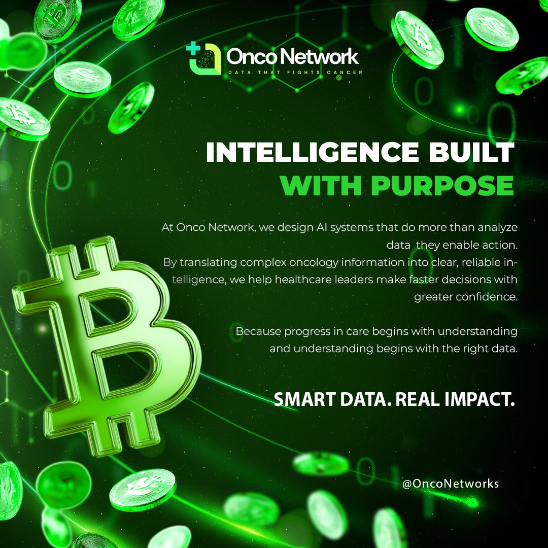 OncoNetworks's tweet image. Data that drives decisions. Intelligence that saves lives.
Turning complex oncology data into real-world impact. 💚

#OncoNetwork #HealthcareAI #SmartData #AIInHealthcare #HealthTech