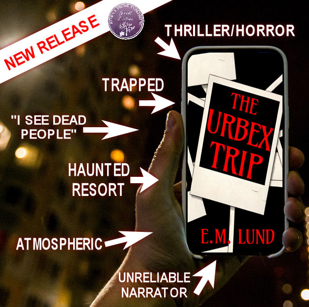 RowanProse's tweet image. Happy Release Day to E.M. Lund for her thriller/horror, THE URBEX TRIP. Get your copy today!
books2read.com/u/bWxMOD

#HorrorFam #newrelease #BookRecommendation #bookworms #hauntedbooks #horrornovel