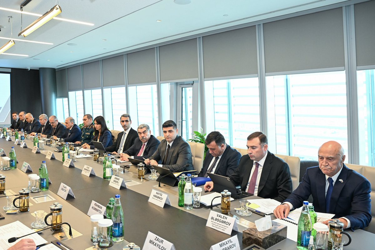 MikayilJabbarov's tweet image. Together with our colleagues, we attended the 3rd session of the Working Group on the Alat Free #EconomicZone (AFEZ) (@AlatFEZ).
We held discussions on the work carried out in AFEZ, including the construction of the international airport, the status of #infrastructure