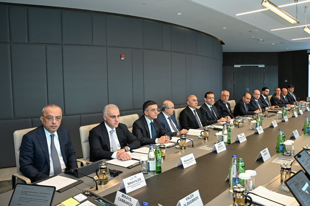MikayilJabbarov's tweet image. Together with our colleagues, we attended the 3rd session of the Working Group on the Alat Free #EconomicZone (AFEZ) (@AlatFEZ).
We held discussions on the work carried out in AFEZ, including the construction of the international airport, the status of #infrastructure