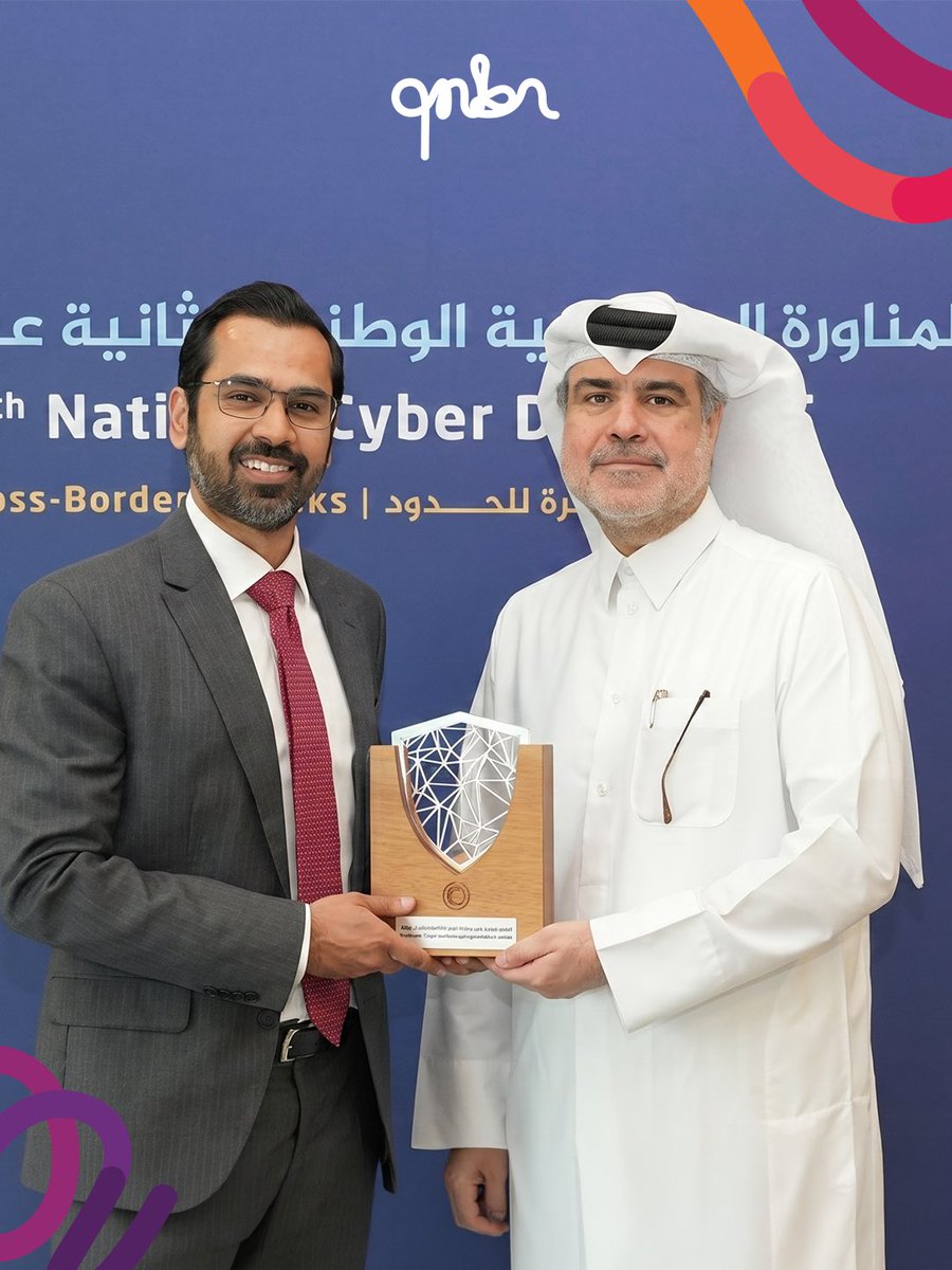 Qnbn_Qatar's tweet image. Proud to take part in the National Cybersecurity Drill 2025, supporting efforts to enhance cyber readiness and strengthen secure digital infrastructure.

#Telecom #Connectivity #Doha #Qatar #QNBN