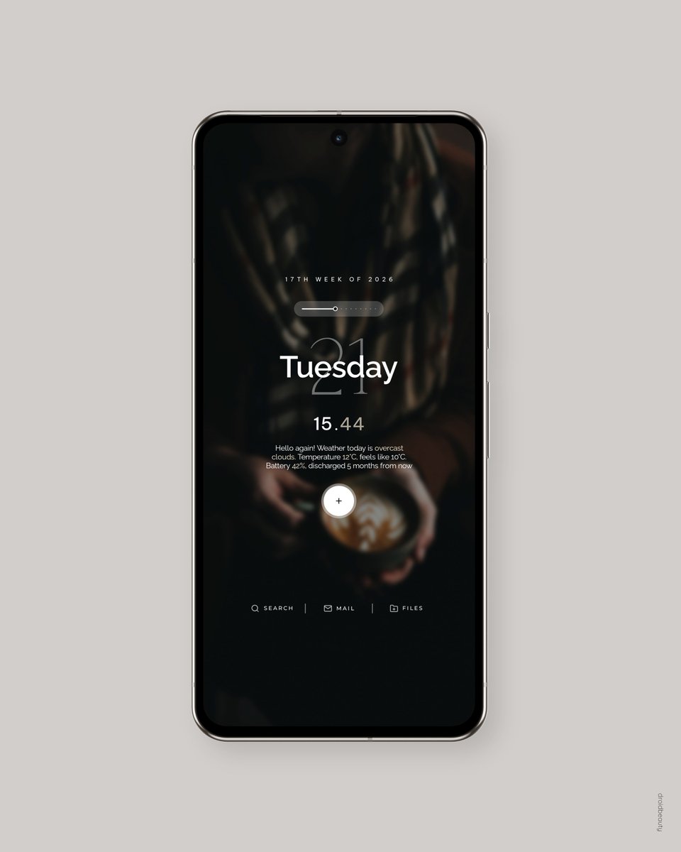 droidbeauty's tweet image. Brew ☕

Just a little setup cause I like coffee related photography  👌🏻

Widgets from Koda for Kustom
→ bit.ly/KodaForKustom

#kwgt #theme #setup #ui #kustom #widget #minimal #homescreen #androidtheme #design #wallpaper