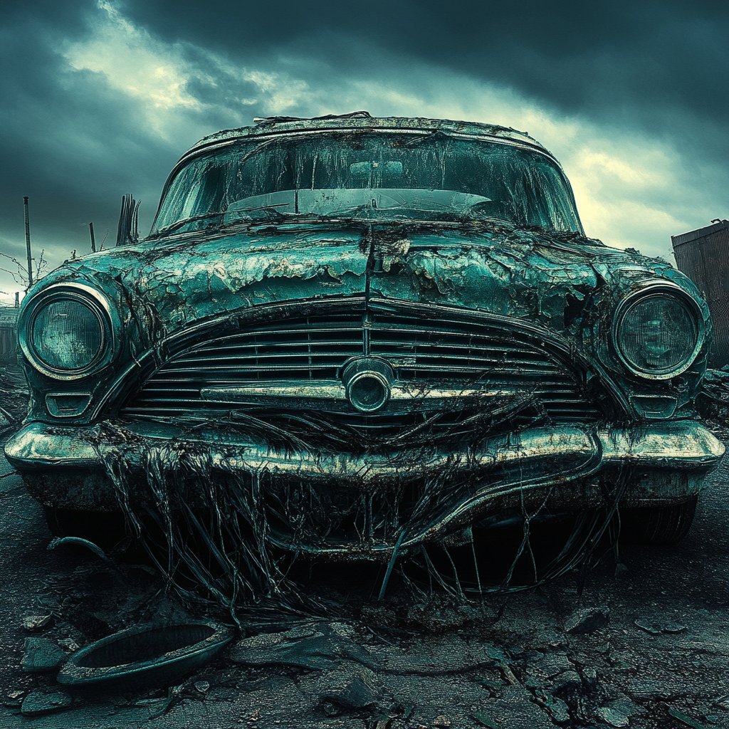 CyberChefTwo's tweet image. Good morning all. Welcome to today's cooking class. The spice I'm using today is liquid smoke, great for pictures that are dark, eerie, or dystopian. 
SREF 322124983
#CyberChef #CookingClass #Midjourney