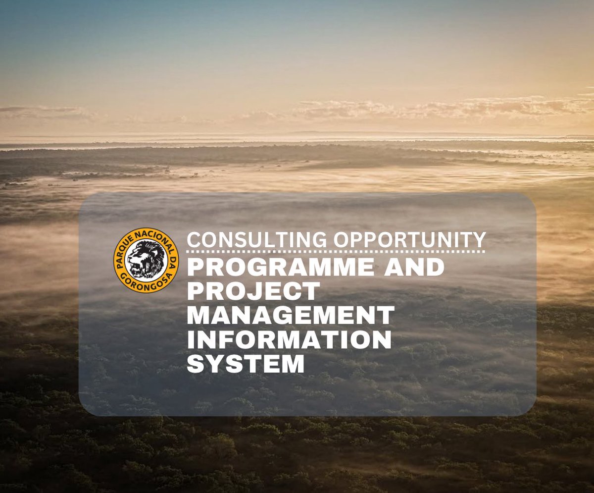 GorongosaPark's tweet photo. We’re looking for a consultant to help design and deploy an integrated program and project management system for Gorongosa National Park. Details - https://t.co/DPcmS59fqd https://t.co/2QNCNV1nSp