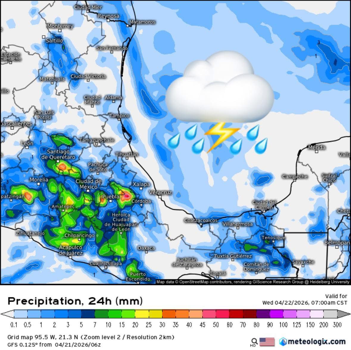 🍁🌧️Meteorología México🥶❄️ tweet media