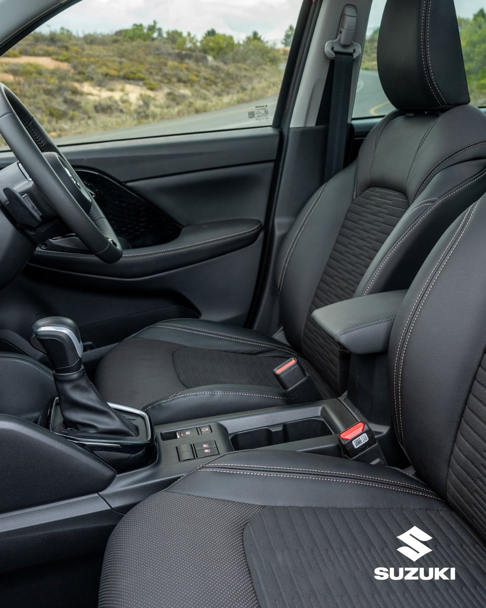 Suzuki_ZA's tweet photo. Feeling cool in the driverβs seat π€ literally being cool in the driverβs seat
Just another way to #MoveBetweenWorlds with ventilated front seats in the Suzuki Across GLX. βοΈπ
#SuzukiSA https://t.co/PXP6xbpVjA