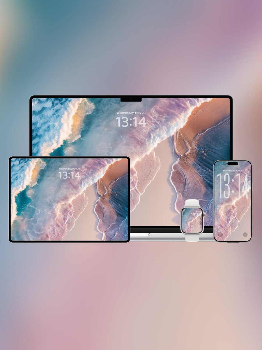 CKAUII's tweet image. Pastel ocean calm for every screen you touch. 🌊

📱 Mobile | 💻 Desktop | 🚗 Car

Download the 4K Pack below 👇
#OceanWallpaper #4KWallpaper #PastelAesthetic #DesktopAesthetic