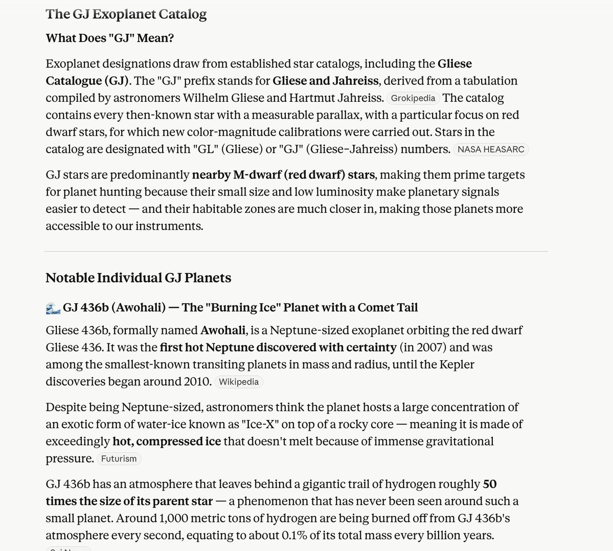 jkarpin2's tweet image. The GJ Exoplanet Catalog
👨‍💻👨‍💻👨‍💻

#astronomy #astronomer #astronomers #Astrophysics #astrophysicist #TESS #Python #exoplanet @claudeai #Claude @ai_anthropic