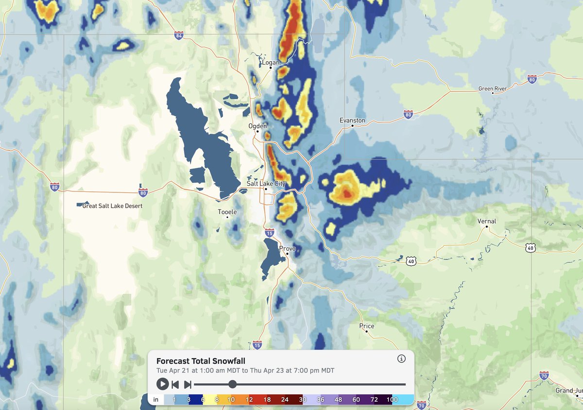 Utah Daily Snow tweet media