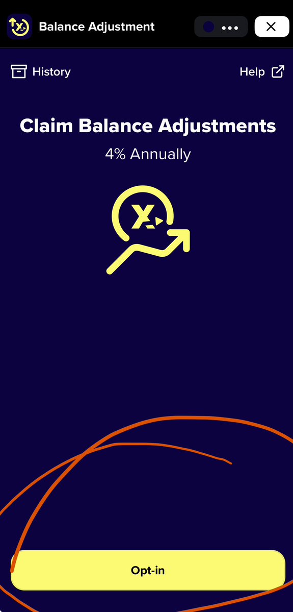 👉 Don’t forget to opt in for your $XAH rewards just for holding. It’s so easy &amp; only takes a couple seconds. 

It is located in your xApps in <a href="/XamanWallet/">Xaman® Wallet 🪝</a> 

<a href="/XahauNetwork/">Xahau Network</a>