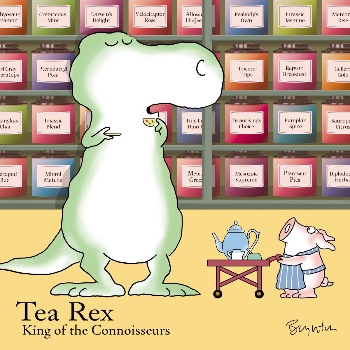 SandyBoynton's tweet image. April 21 is National Tea Day, and has been for about 66 million years. #TeaTime