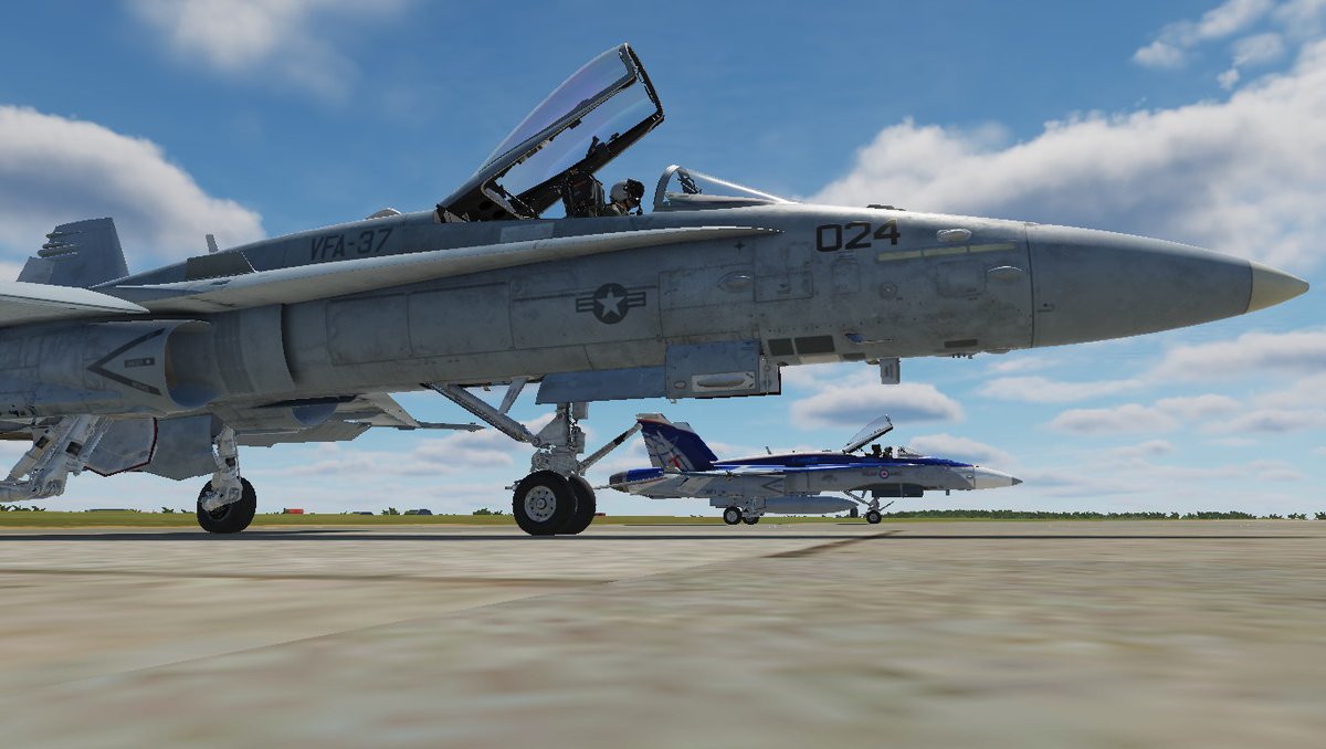 kekeray5's tweet image. 空中給油の練習をしています。
＃DCSWorld