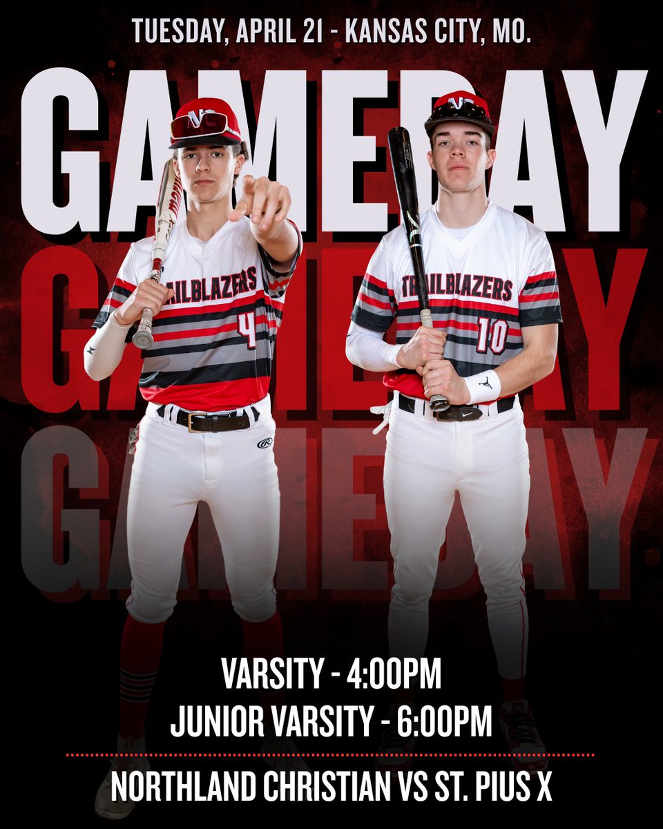 NCSTrailblazers's tweet photo. It's a busy Game Day for the Blazers! Home games for girls soccer and boys volleyball, while baseball travels to St. Pius X. Good luck today Blazers! https://t.co/sR52p6gjOR