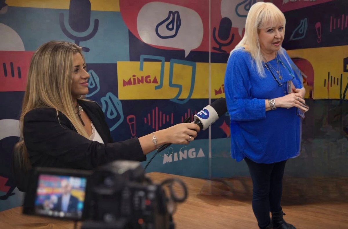 mingastream's tweet photo. Quisimos hablar con @marisavolpi. No quiso. La esperamos cuando quiera. https://t.co/nKkU1ounga