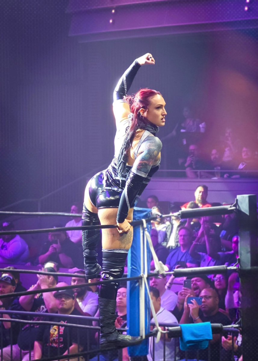 Monica likes AEW tweet media