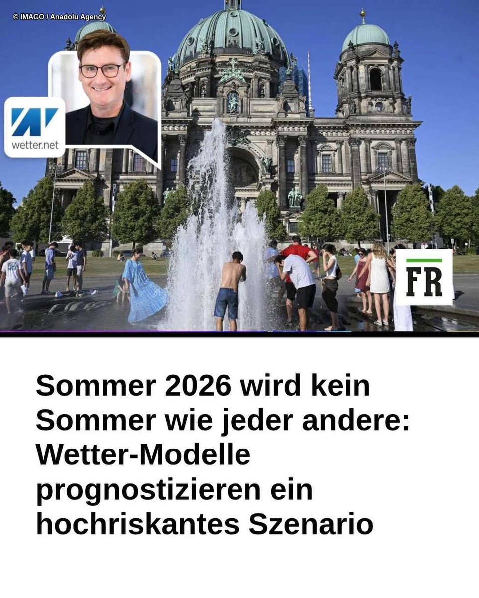 Man77Freedom's tweet image. „Hitzephasen deutlich über 30 Grad und ausgeprägte Starkregen-Lagen“.

Krass. Ist offensichtlich immer noch nicht genügend Industrie abgehauen. Außerdem essen, atmen und bewegen wir uns — wir leben zu viel.

#stayathome 

t.me/Rosenbusch