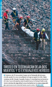 SocCivilMx's tweet photo. Lo de Teotihuacán ya no cabe en la excusa cómoda de “hechos aislados”. Como en Egipto, atacar turistas en un símbolo nacional siembra terror, mata inocentes, hiere a civiles y golpea la economía de miles de familias mexicanas que viven del turismo. Cuando la violencia revienta así en espacios emblemáticos, eso también se parece al terrorismo. Y el odio incubado desde el régimen solo empeora el veneno social.

#NoTeRindas