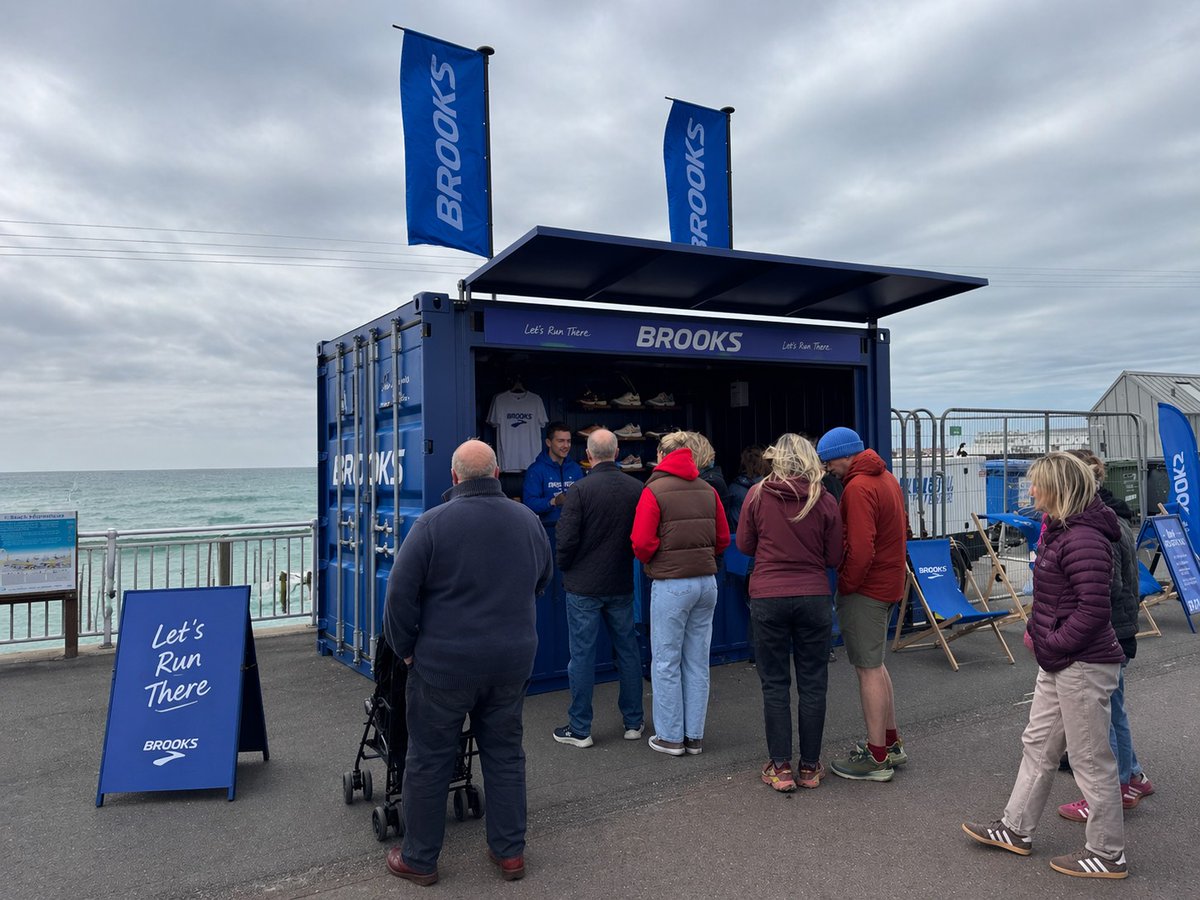 eventsstructure's tweet image. Tight footprint. High traffic. No room for error.
Proud to support Brooks Running at Brighton Marathon with a compact, high-impact activation setup.
#Experiential #BrightonMarathon #EventProfs