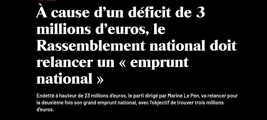 MadGui1902's tweet image. les suceuses du #RN n'ont honte de rien, aucune banque a part si on lui vend la France clé en main comme à la Russie et à la Hongrie ne financera un parti qui est en faillite perpétuelle depuis 20 ans, un parti qui est condamné pour détournement de fond, abus de bien sociaux etc
