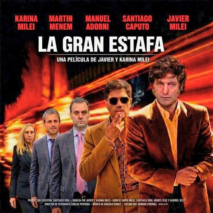 AntiKKsFull's tweet photo. @mileikarina @dolarsmallface #SeVan
#VanACorrer
#GobiernoCriminalCorruptoyMentiroso
#TodosChorros
#MileiDelincuentes
Fin. https://t.co/sAndiUK7mq