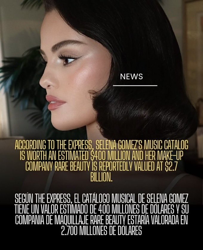 Baddiemez's tweet photo. -her catalogue is worth more than his (her hobby)
-her business is THE best selling and his flopped🥀
-she’s the most paid tv actress EVER 
-most followed woman in the world 
-she’s one of the most influential people ever, he’s still in his dungeon liking jelena comments😔 https://t.co/oQrgu4Xd7Y