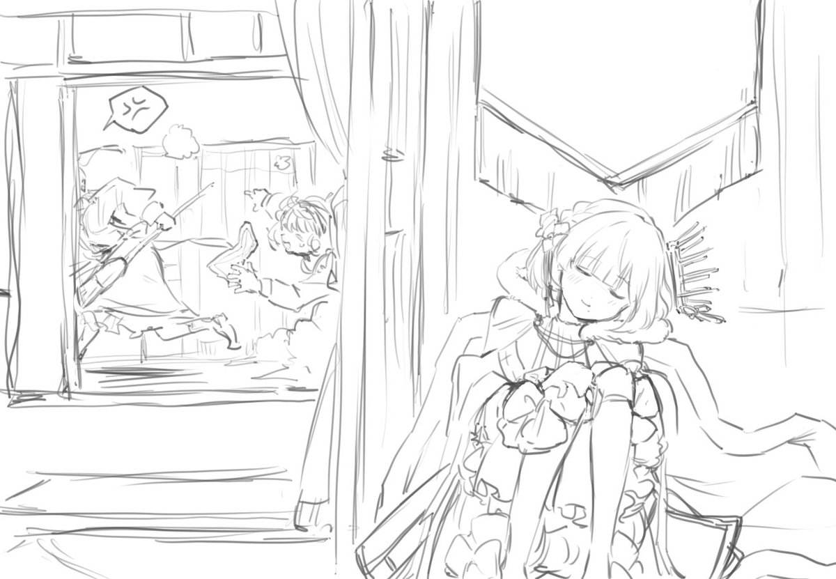 手毬依存 tweet media