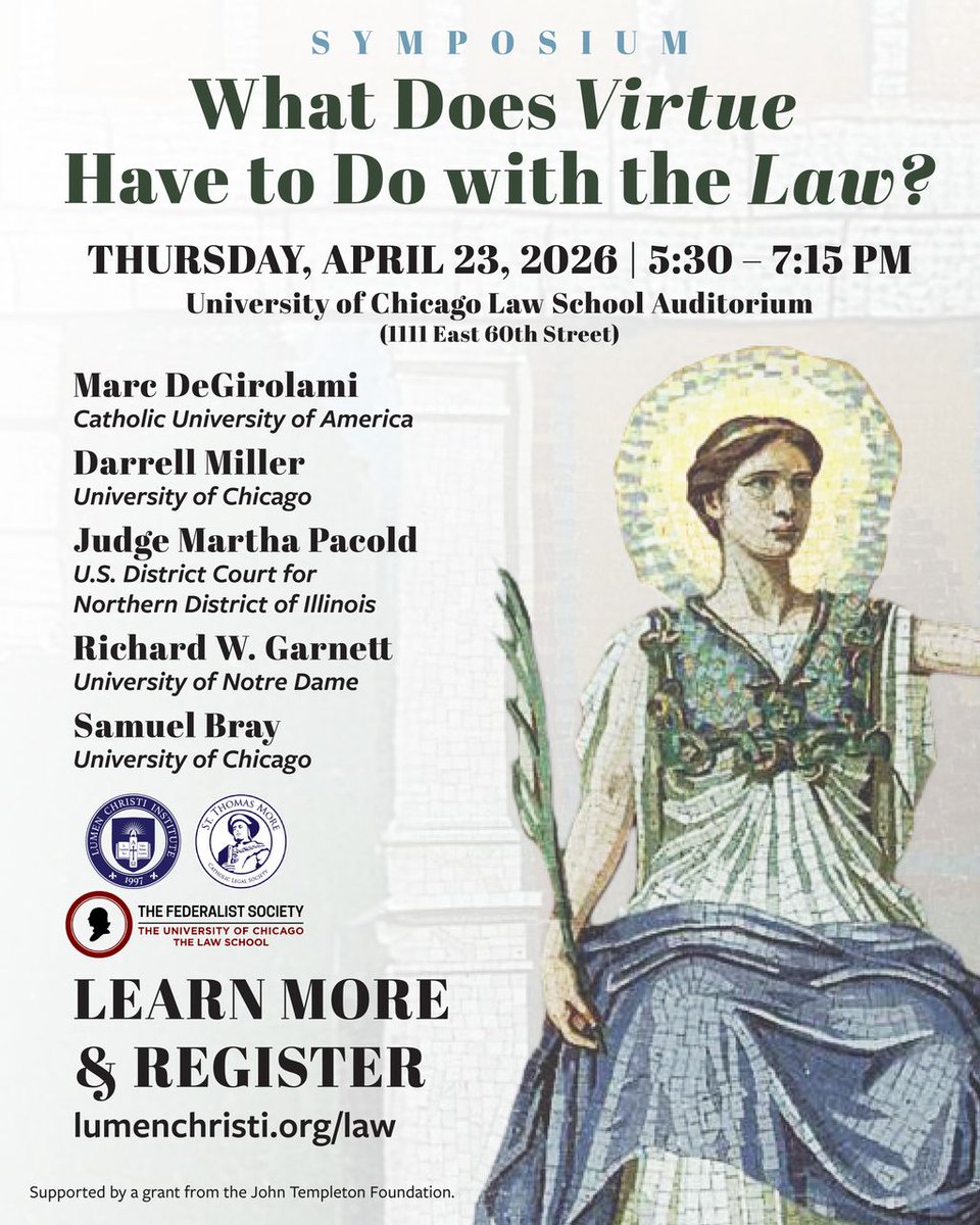 Lumen Christi Institute tweet media