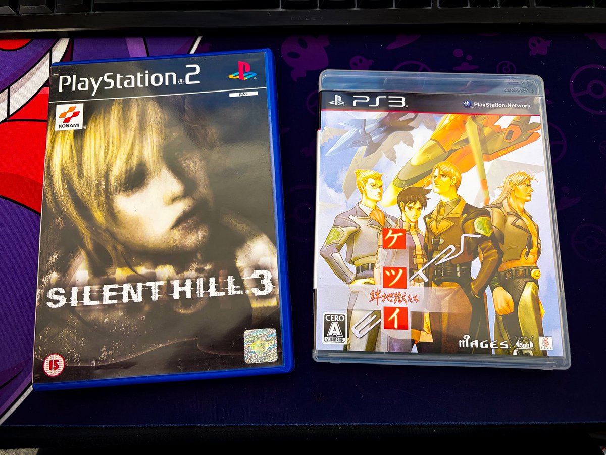 mattatronics's tweet image. Had a couple of little gaming goodies arrive today from eBay!

#PlayStation #PS2 #PS3 #SilentHill #RETROGAMING