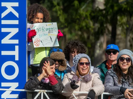 'Like we're all one.' Marathon enthusiasm runs far, wide in Hopkinton telegram.com/story/news/loc… <a href="/carolinebunnell/">Caroline</a> <a href="/bostonmarathon/">Boston Marathon</a>