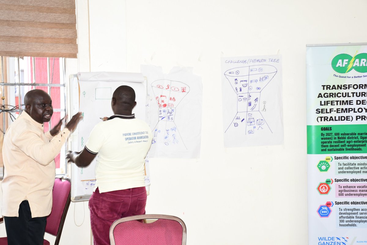 AFARD_UG's tweet photo. AFARD trained VSLA mentors from Ateego, Nebbi District under the TRALIDE Project. The 10 day intensive course covered financial literacy, IGA/SPM, and Gender Action Learning Systems. These mentors lead savings groups and build community self reliance.
#Resilience https://t.co/mkCvPrPiNc