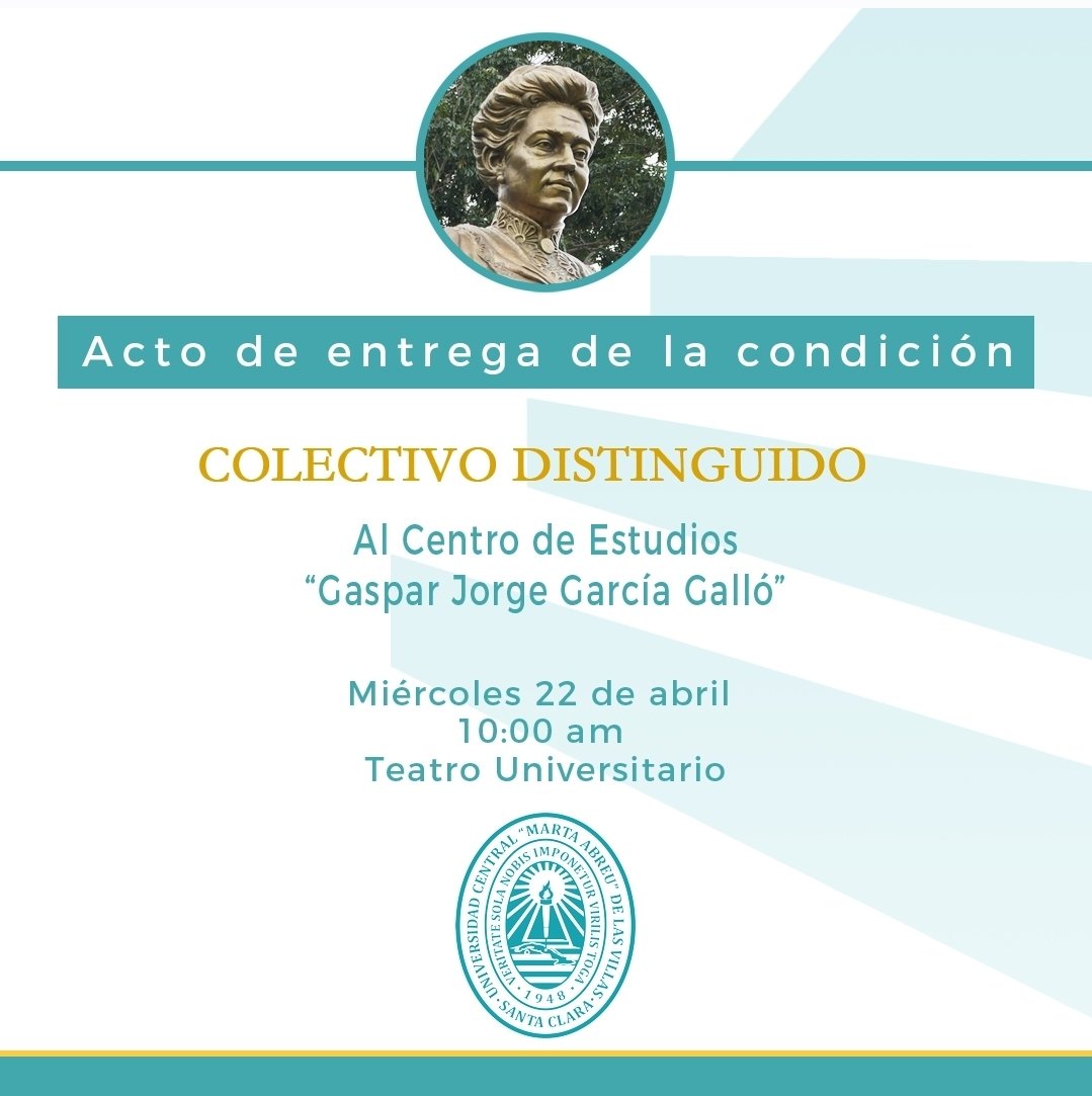 🇨🇺🏅 Mañana 22 de abril, 10:00 a.m.
Se entregará la condición de Vanguardia Nacional (SNTECD) a los colectivos del IBP, CBQ y <a href="/SICTESA/">SICTE S.A.</a>, y el reconocimiento de Colectivo Destacado al Centro de Estudios de Educación.
Reflejo del esfuerzo y compromiso de nuestros trabajadores.