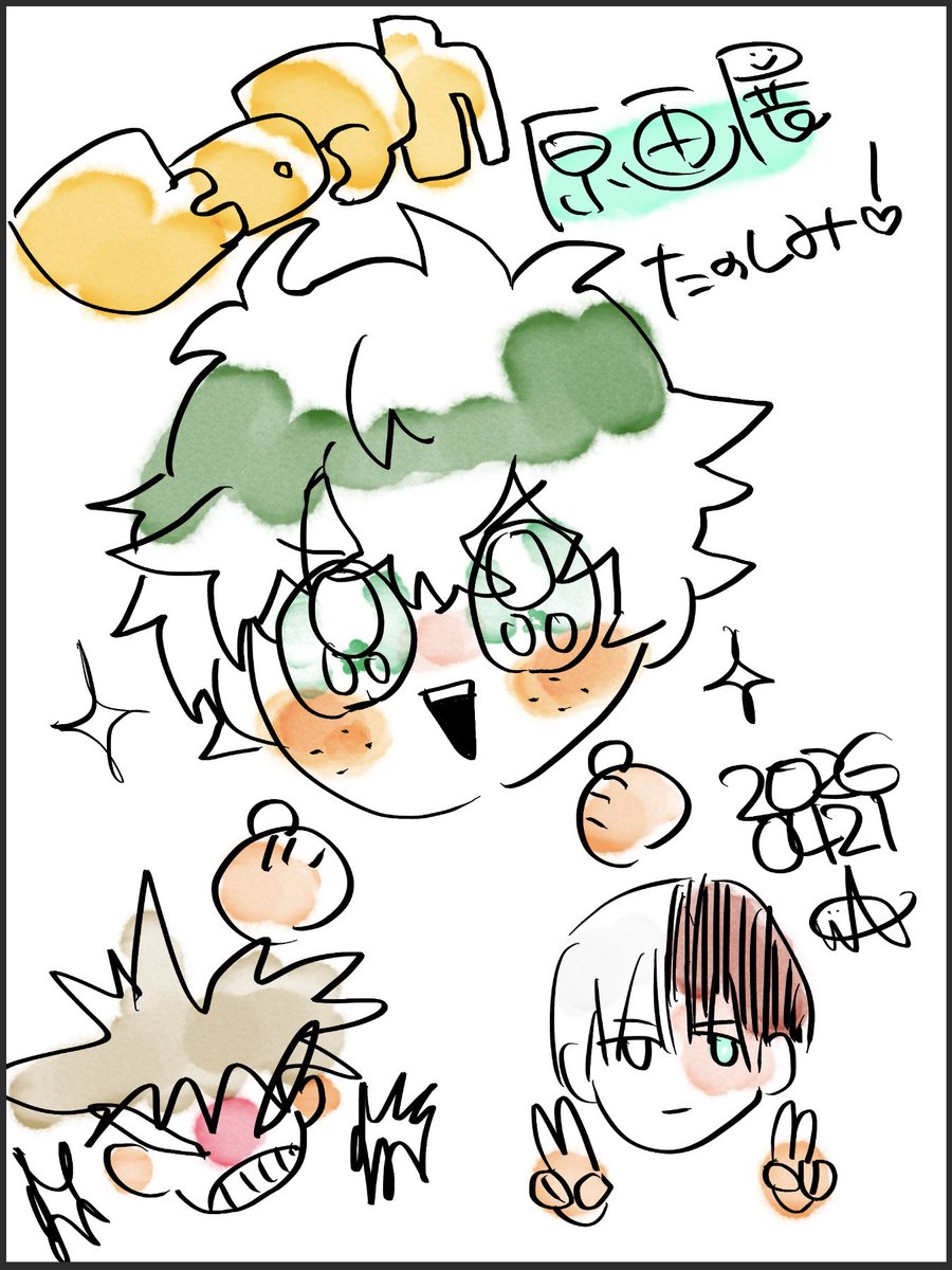 moka_latte's tweet photo. 億年ぶりにお絵描きした https://t.co/oKboENIjsl