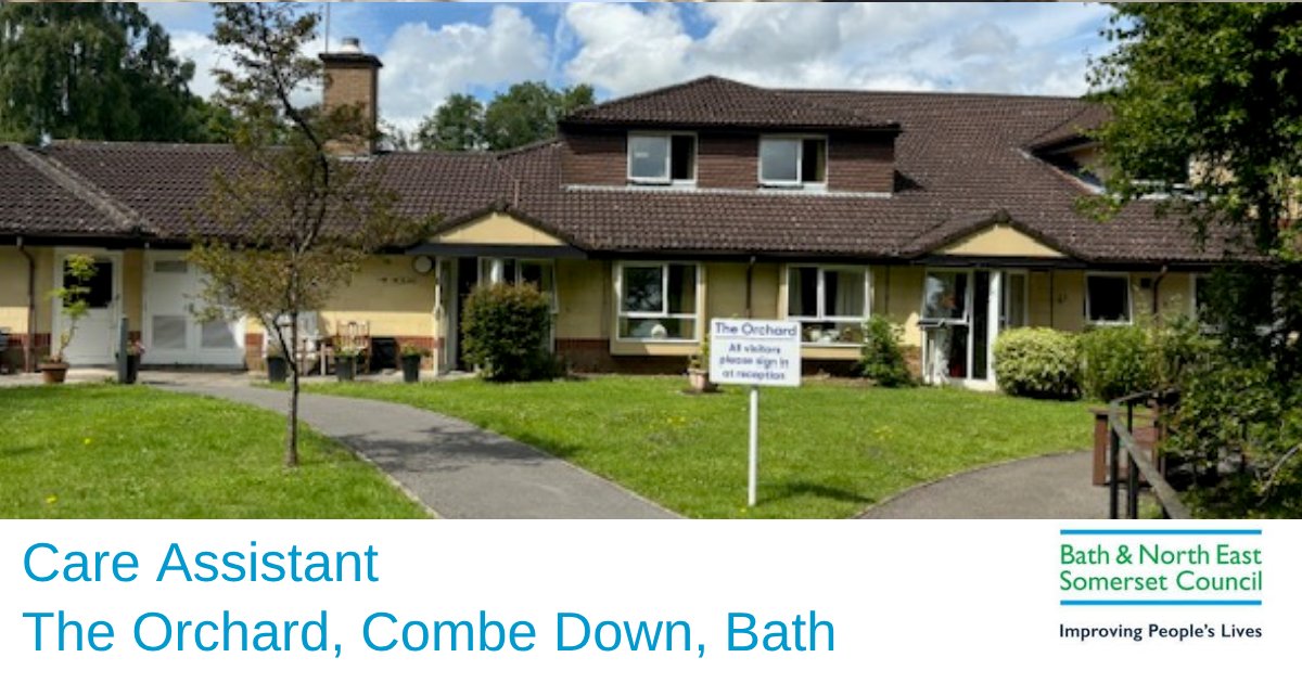 bathnesjobs's tweet image. Join our team as an Extra Care Support Worker and help individuals live independently in their own homes 

To apply: jobtrain.co.uk/bathnesjobs/Jo…

#Care #Carejobs #Carer #Carerjobs #socialcare #socialcarejobs #Bath #Somerset #Improvingpeopleslives #Bathjobs #Bristoljobs

No agencies