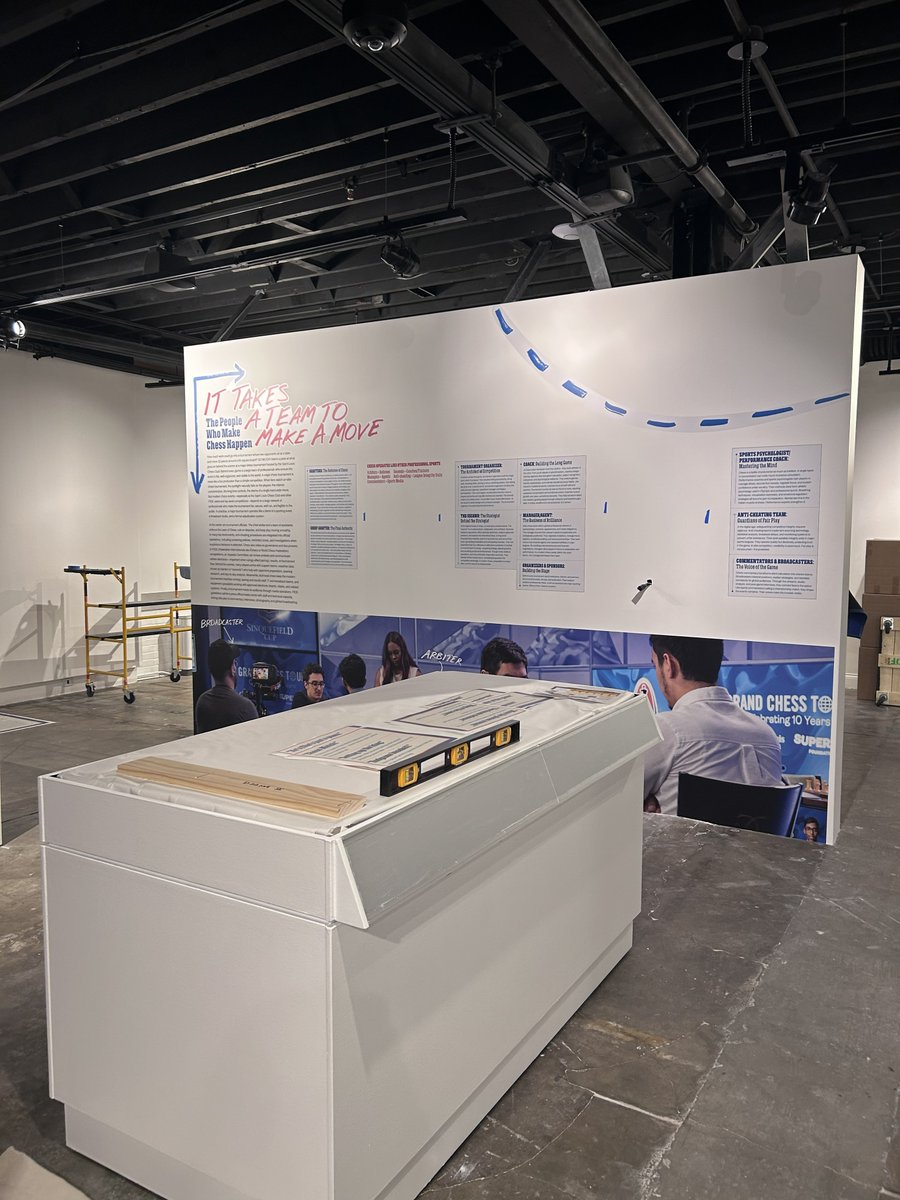 WorldChessHOF's tweet image. Take a behind-the-scenes look at "Game Plan: The Strategy of Chess &amp;amp; Sports" opening May 7th at 5-8pm! ♟️🏅

Enjoy complimentary admission, valet, and refreshments from Brennan’s. See you there! 

#worldchesshof #chessandsports #stlevents