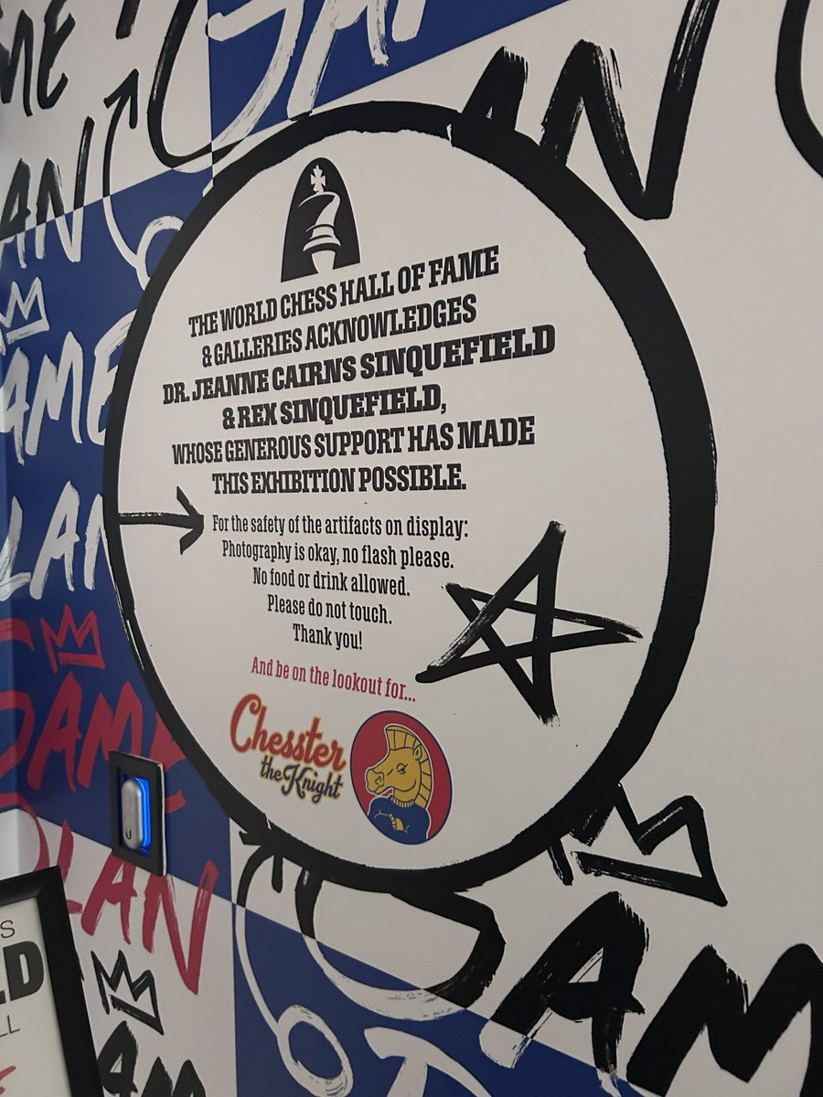 WorldChessHOF's tweet image. Take a behind-the-scenes look at "Game Plan: The Strategy of Chess &amp;amp; Sports" opening May 7th at 5-8pm! ♟️🏅

Enjoy complimentary admission, valet, and refreshments from Brennan’s. See you there! 

#worldchesshof #chessandsports #stlevents